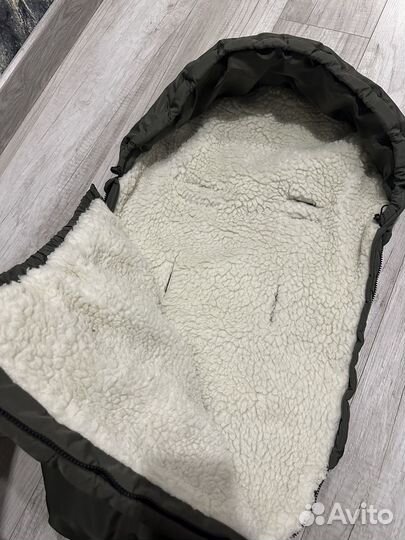 Конверт в коляску зимний