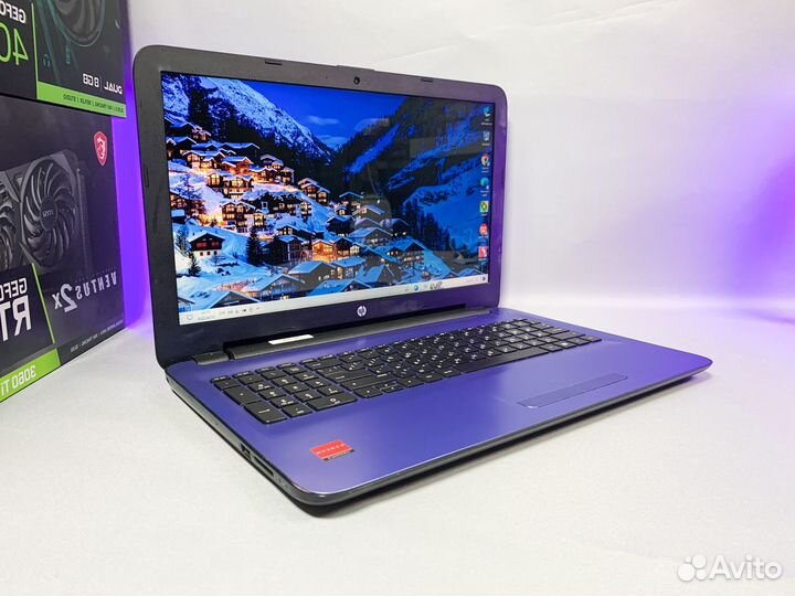 Ноутбук HP AMD 4 ядра/Radeon M330/8Gb/SSD/Гарантия