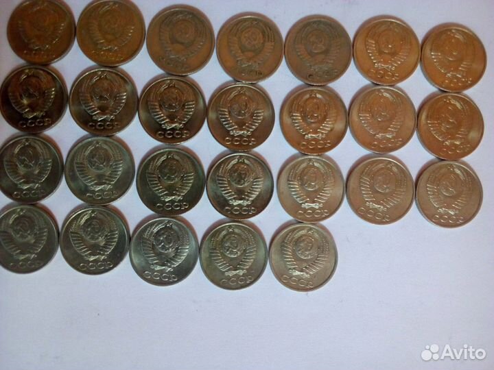 Монеты 10 коп. СССР 1961-1991 г