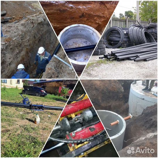 Прокол гнп гнб Водопровод Канализация Газ