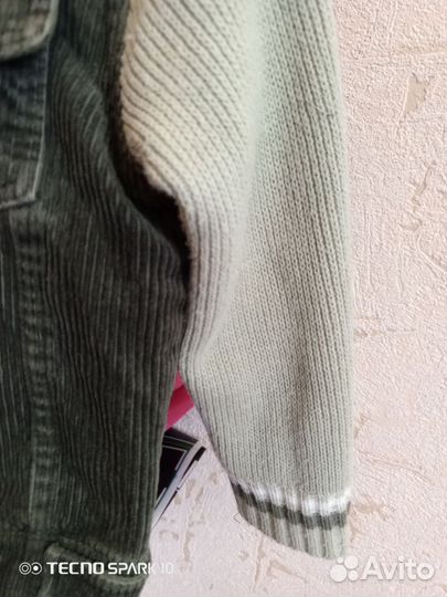 Вельветовая куртка для мальчика 92-98