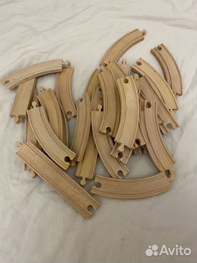 Железная дорога деревянная