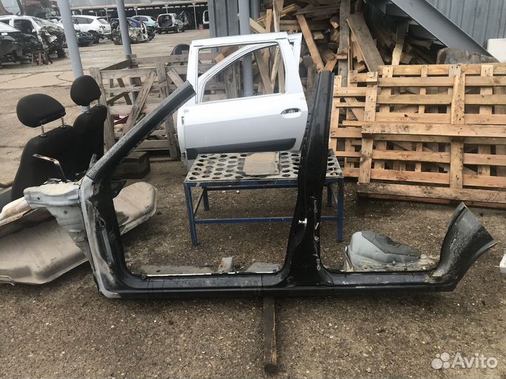 Порог со стойкой левый Daewoo Nexia (N150) I 2-й р