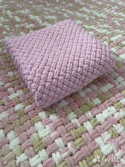 Плед детский плюшевый