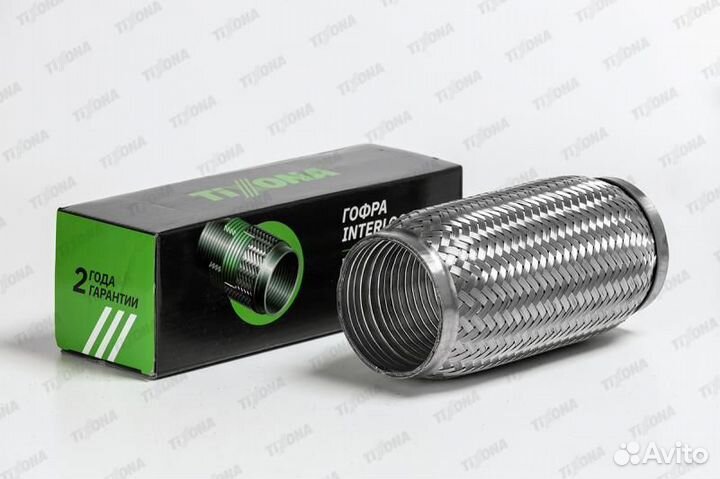 Гофра 76 / 200 (aisi 304 with interlock)