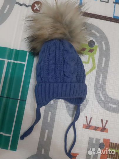 Шапка для мальчика с 0 до 3 мес