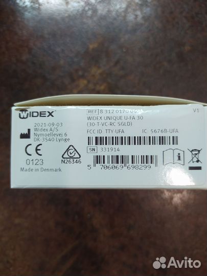 Слуховой аппарат Widex unique U-FA 30