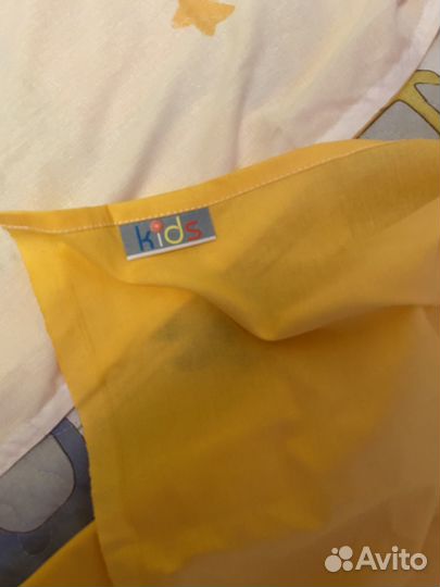 Детский постельный комплект новый в сумочке