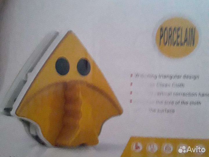 Магнитная щетка для мытья окон