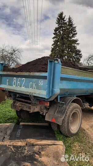 Грунт садовая земля от 4 кубов, навоз, перегной