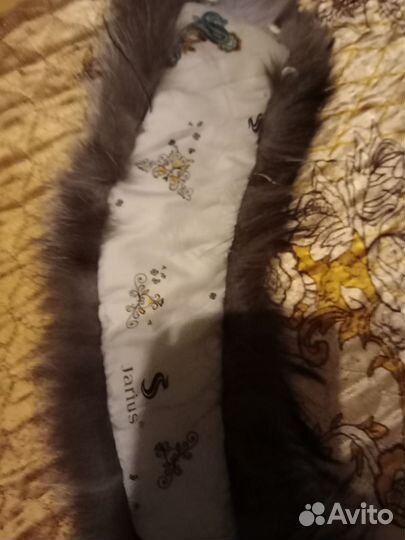 Меховой воротник песец