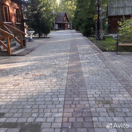 Укладка тротуарной плитки