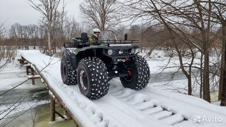 Квадроцикл снегоболотоход Уран
