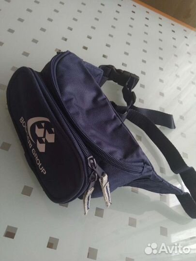 Сумка на пояс Синяя