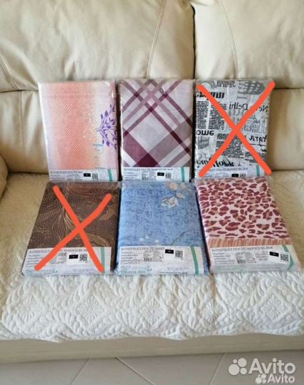Комплект постельного белья новый 1.5 сп