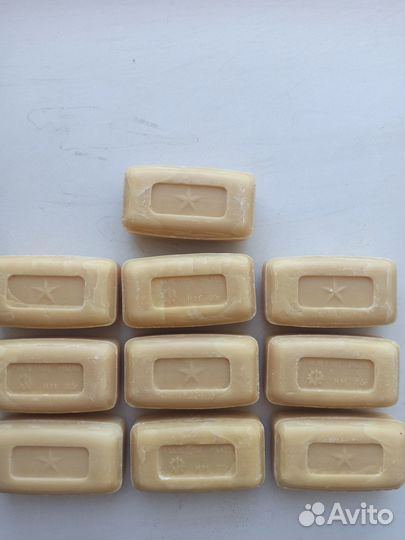 Мыло туалетное, армейское из СССР (много)