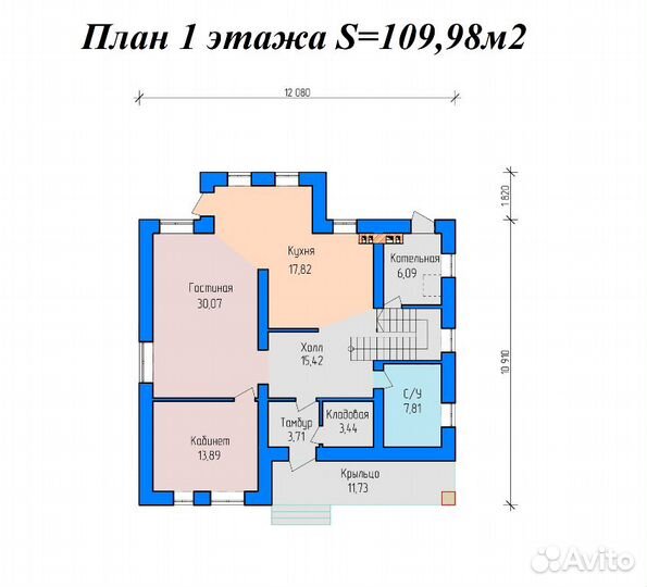 Проекты домов для ипотеки и строительства - 221 м2