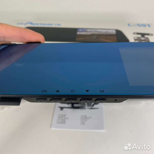 Видеорегистратор зеркало с камерой заднего вида