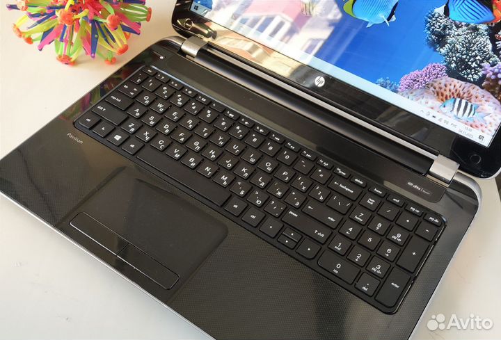 Ноутюук HP/ssd/новый аккум