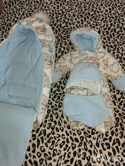 Конверт на выписку для мальчика