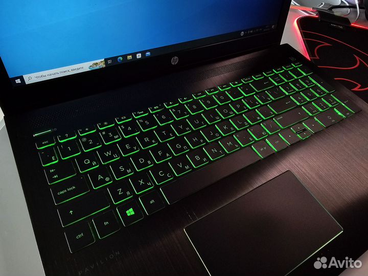 Ноутбук HP (i7 7700hq, gtx1050 4gb, 16gb)