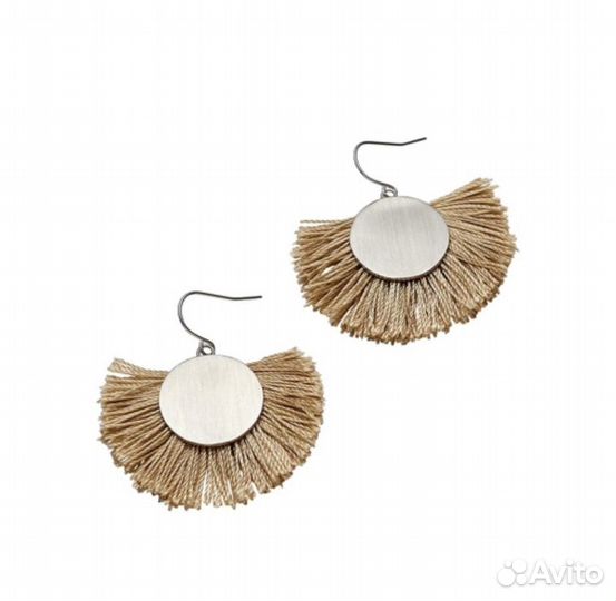 Орифлейм Бохо Серьги - кисть и набор браслетов