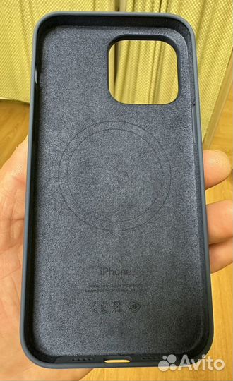 Чехол оригинальный Apple Silicone Case синий