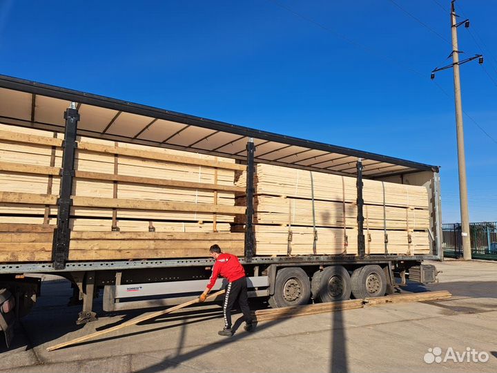 Доска обрезная, камерной сушки 50*100*6000
