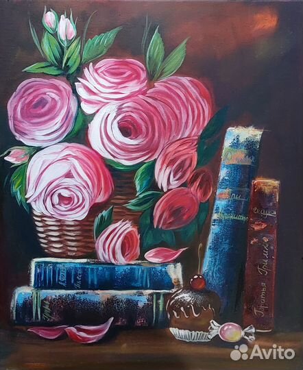 Картина маслом на холсте 