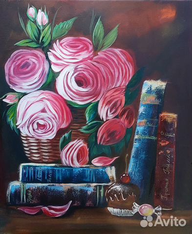 Картина маслом на холсте 