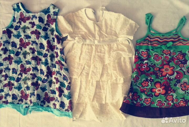 Вещи пакетом на девочку рост 110-122