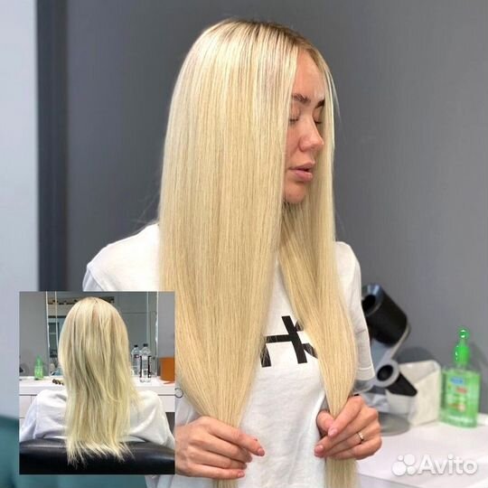 Славянские волосы на капсуле, рассрочка