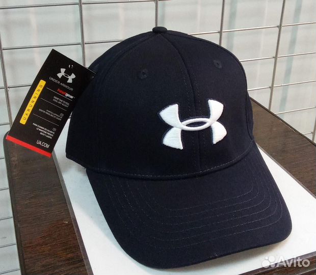 Under Armour кепка летняя бейсболка Синяя Магазин