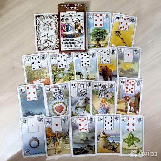 Карты Ленорман австрия оригинал