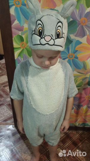 Новогодний костюм зайчика