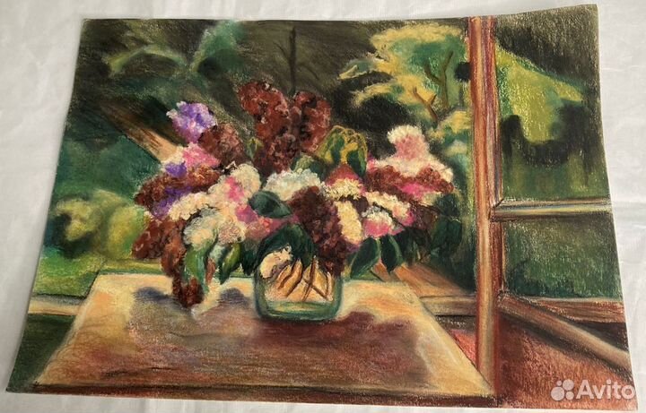 Картина пастель