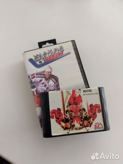 Картридж Sega NHl хоккей Уейн Гретцки