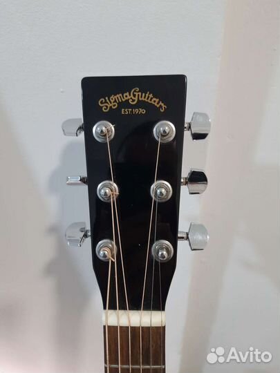 Электроакустическая гитара Sigma DMS 1-STE BK