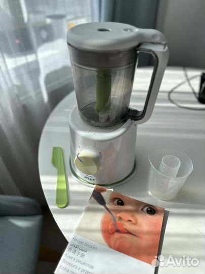Пароварка блендер philips avent