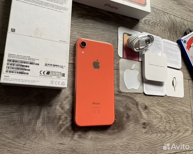 iPhone xr 64gb /акб:85%/в оригинале /sim