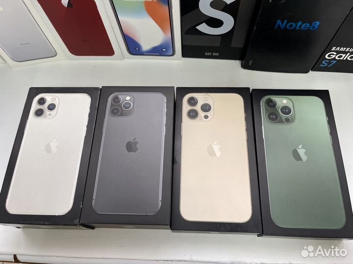 Оригинальные коробки для телефонов 30шт