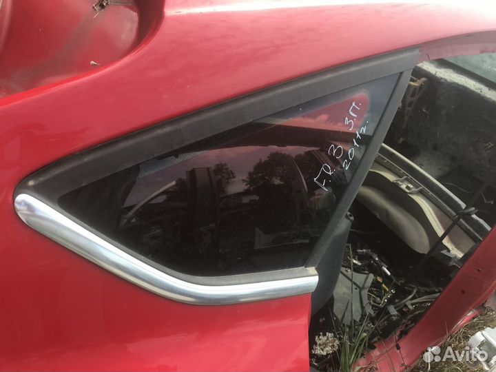 Стекло кузовное глухое правое форд фокус 3