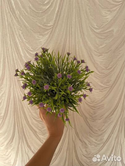 Цветочная композиция фиолетовый
