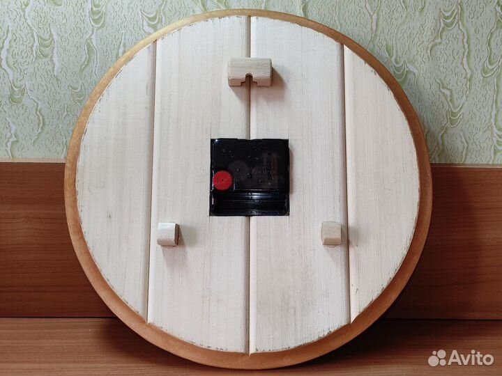 Инь и ян часы-панно