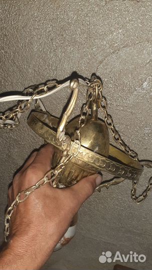 Бронза люстра СССР