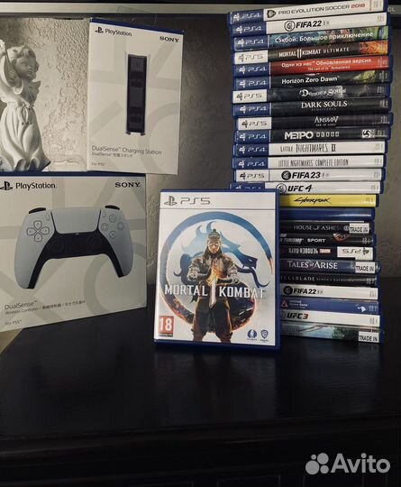 Mortal kombat 1 ps5 диск игры на ps4 ps5