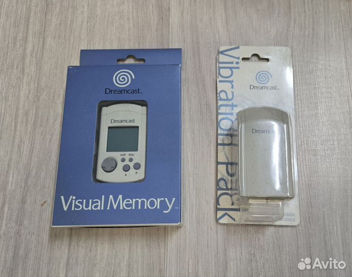 Sega Dreamcast Pal новый + VMU + вибро