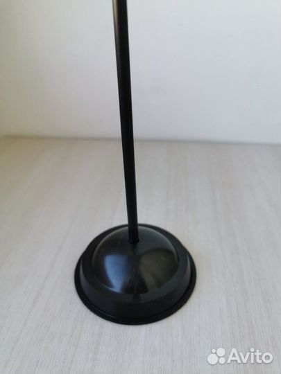 Подставка для флажка настольная чёрная