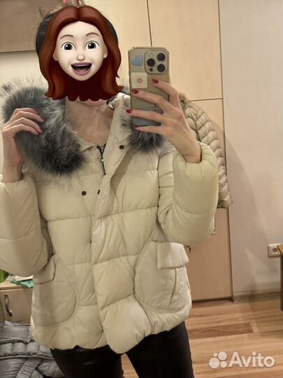 Пуховик женский бу 42 44