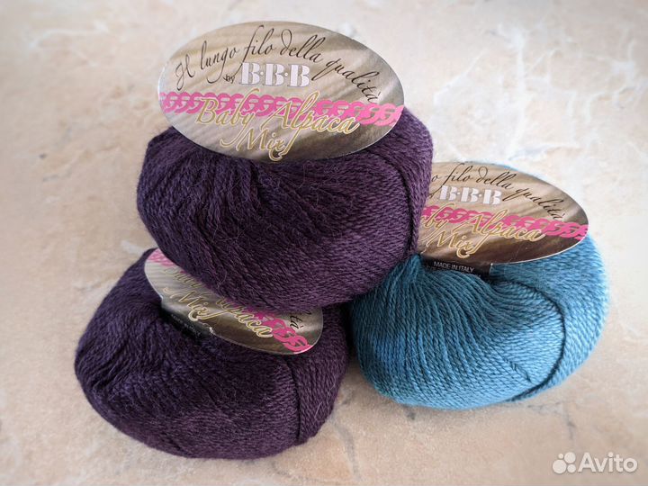 Пряжа для вязания BBB Baby Alpaca Mix